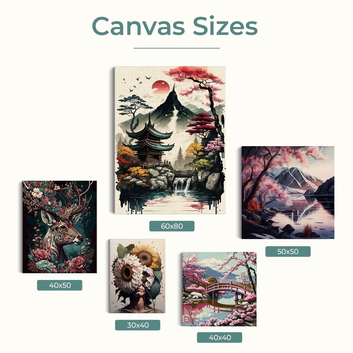 Colorful Abstract Bison Paint By Numbers