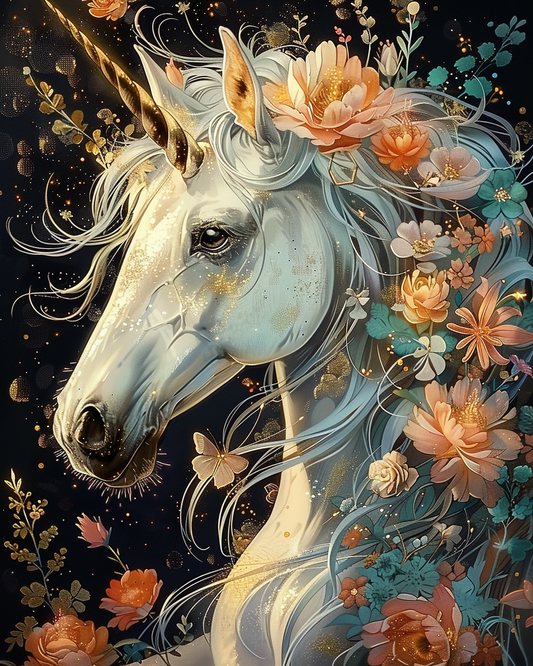 Fantasy Unicorn (Paint by Numbers)