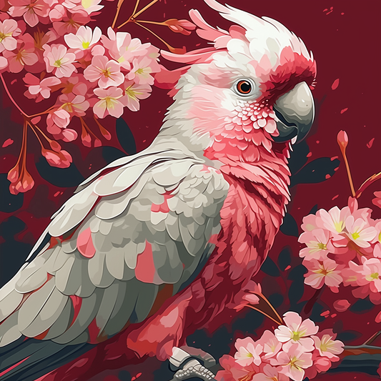Galah Cockatoos I Paint by Numbers