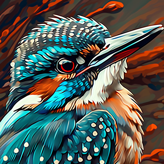 Kookaburra X (Paint by Numbers)