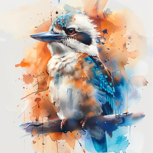 Paint Splash Kookaburra by Avery (Paint by Numbers)