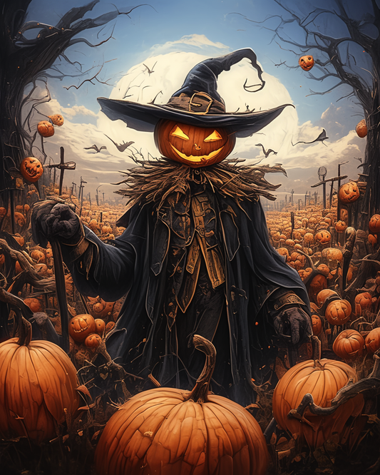 Pumpkin Patch Serenade Paint by Numbers