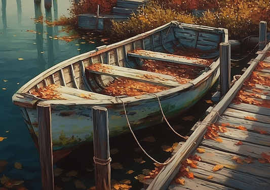 Rustic Boat Quarters (Paint by Numbers)