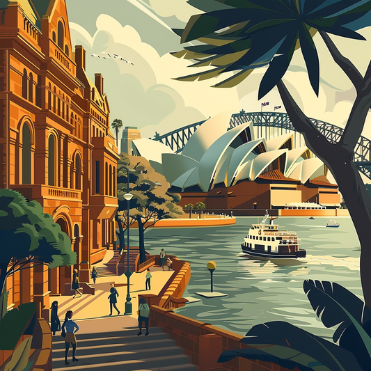 Sydney I (Paint by Numbers)