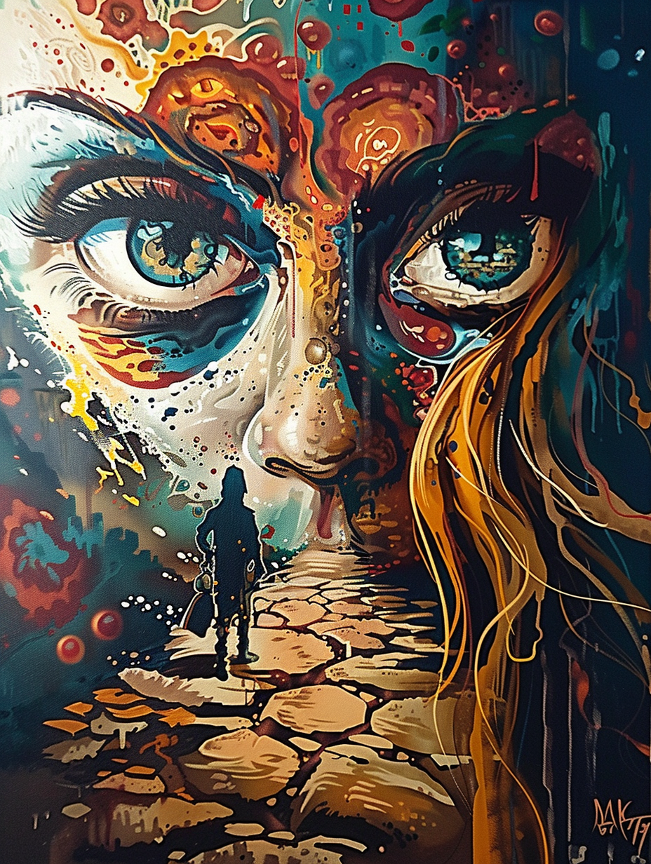 The Clairvoyant II (Paint by Numbers)