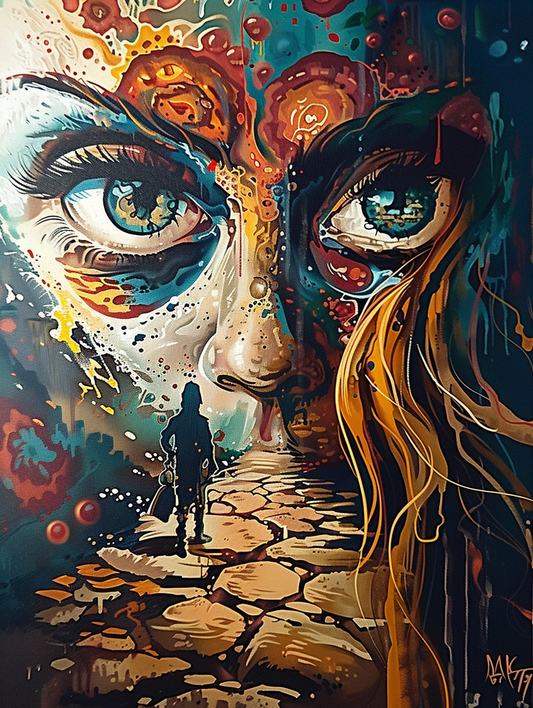 The Clairvoyant II (Paint by Numbers)