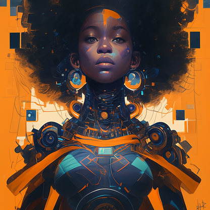 Afro Futurism (Paint by Numbers)