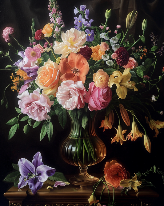 Blooms Academic Painting (Paint by Numbers)