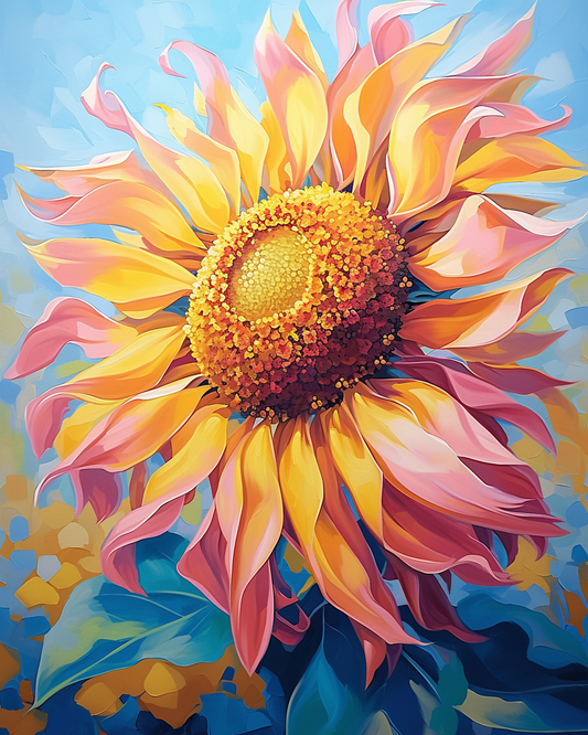 Bold Sunflower Dreams (Paint by Numbers)