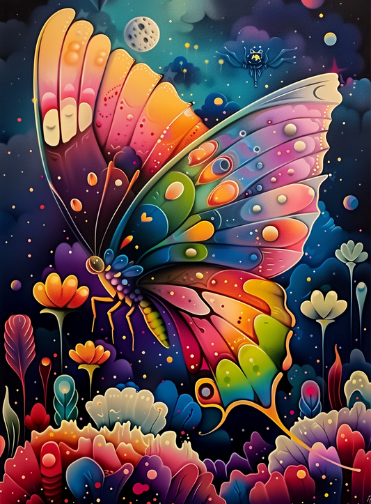 Butterfly Serenade (Paint by Numbers)