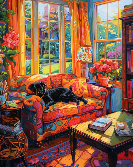 Canine Comfort (Paint by Numbers)