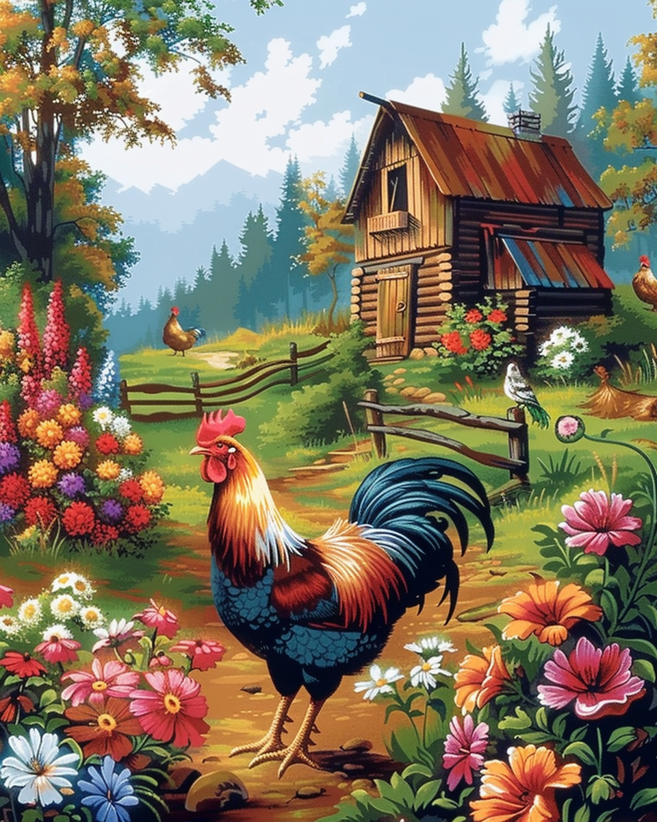 Country Living (Paint by Numbers)