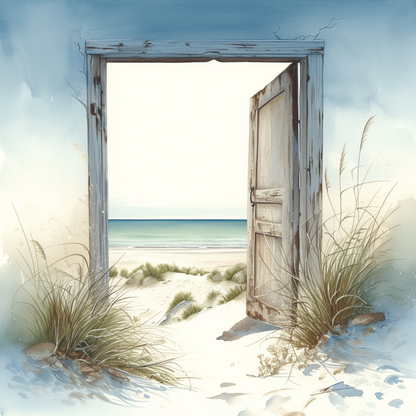 Door to Paradise I Paint by Numbers