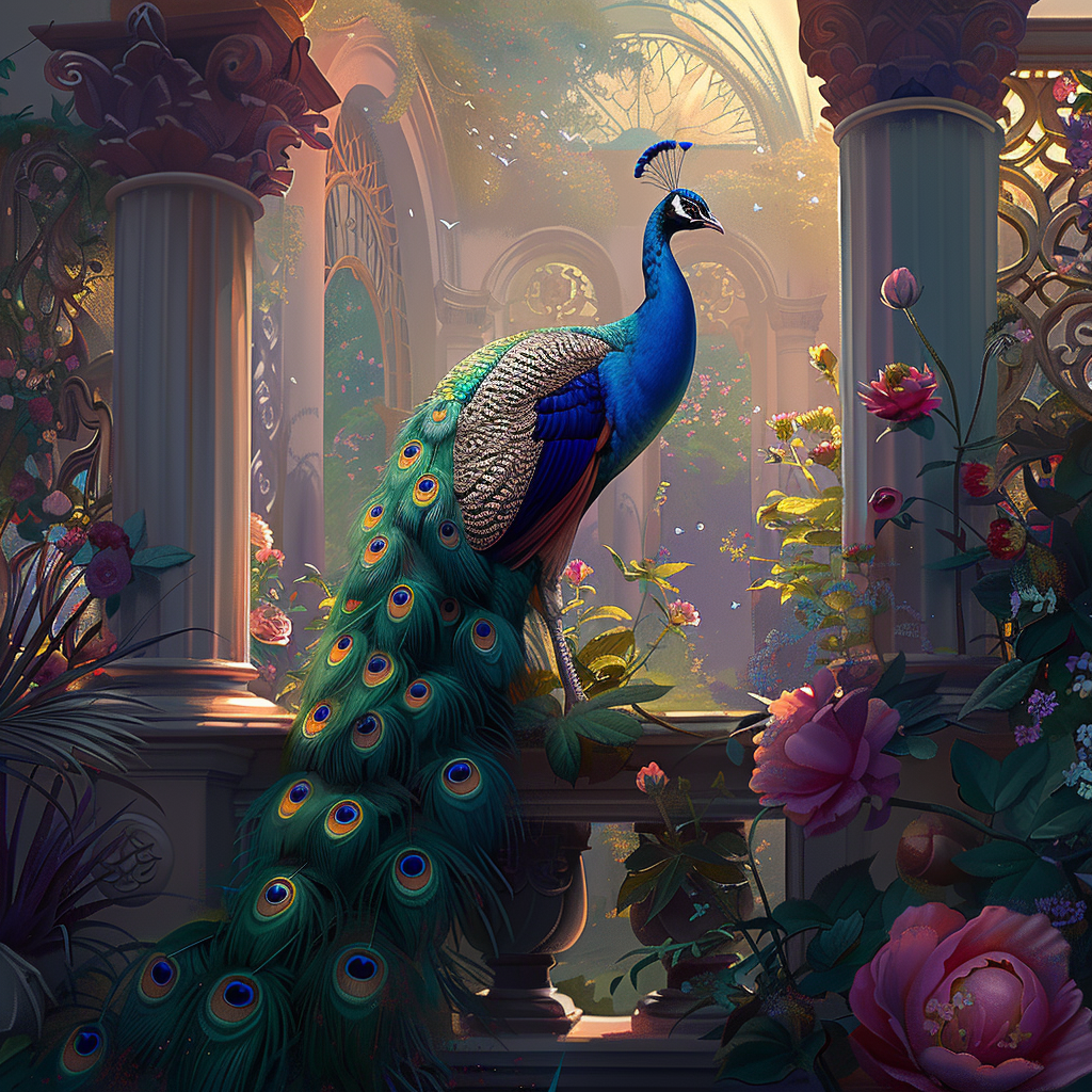 Enchanted Peacock (Paint by Numbers)