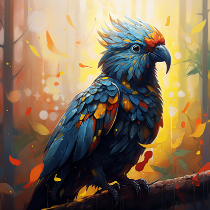 Exotic Macaw (Paint by Numbers)