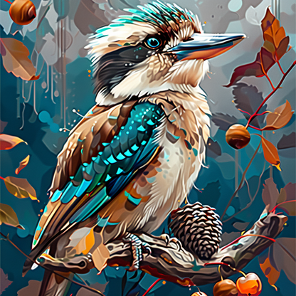 Kookaburra II (Paint by Numbers)