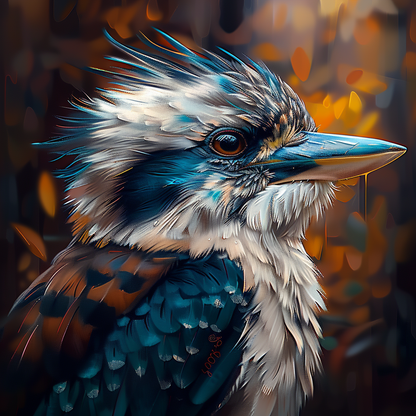 Kookaburra IX (Paint by Numbers)