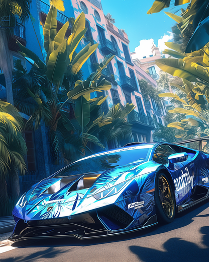 Lamborghini Dreams (Paint by Numbers)