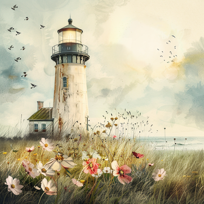 Lighthouse I (Paint by Numbers)